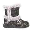 Bottines Fourré NOIR Fille Scratch