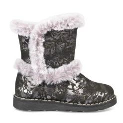 Bottines Fourré NOIR Fille Scratch