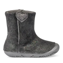 Bottines Fourré NOIR Fille Scratch