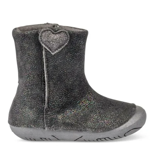 Bottines Fourré NOIR Fille Scratch