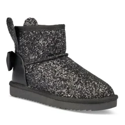 Bottines Fourré NOIR Fille A Enfiler