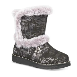 Bottines Fourré NOIR Fille Scratch