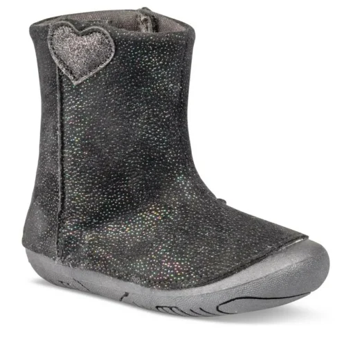 Bottines Fourré NOIR Fille Scratch