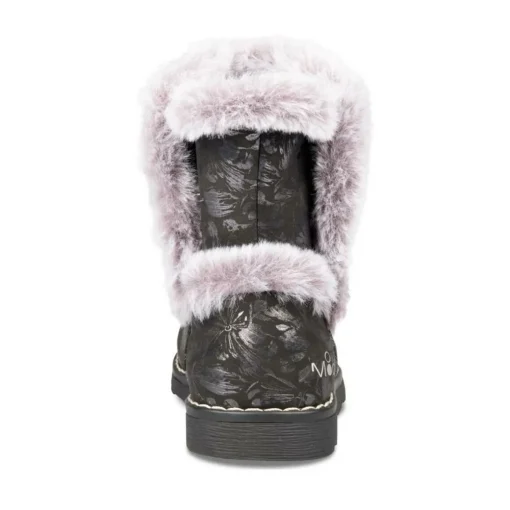 Bottines Fourré NOIR Fille Scratch