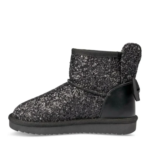 Bottines Fourré NOIR Fille A Enfiler