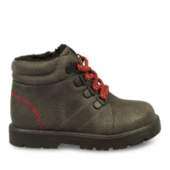 Bottines Fourré NOIR Garçon Lacets