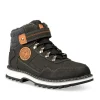 Bottines Fourré NOIR Garçon Motif Uni Scratch