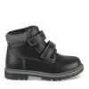 Bottines Fourré NOIR Garçon Motif Uni Scratch