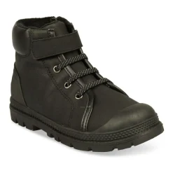 Bottines Fourré NOIR Garçon Lacets