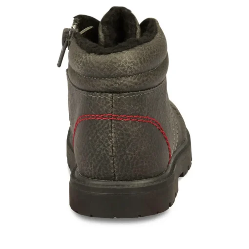 Bottines Fourré NOIR Garçon Lacets