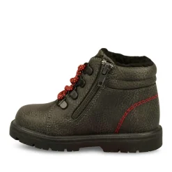 Bottines Fourré NOIR Garçon Lacets