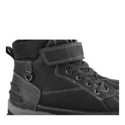Bottines Fourré NOIR Garçon Motif Uni Scratch