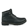 Bottines Fourré NOIR Homme Lacets