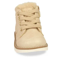 Bottines Fourré OR Fille Lacets