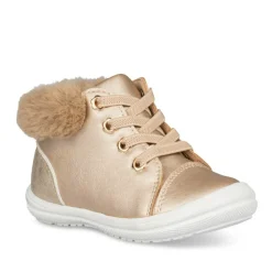 Bottines Fourré OR Fille Motif Uni Fermeture éclair