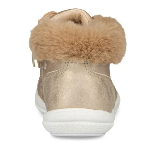 Bottines Fourré OR Fille Motif Uni Fermeture éclair