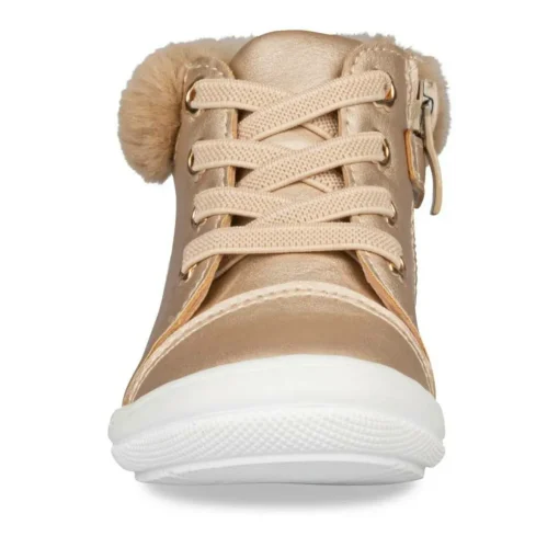 Bottines Fourré OR Fille Motif Uni Fermeture éclair