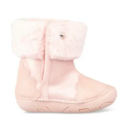 Bottines Fourré ROSE Fille Motif Uni Scratch