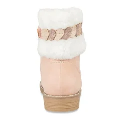 Bottines Fourré ROSE Fille Fermeture éclair