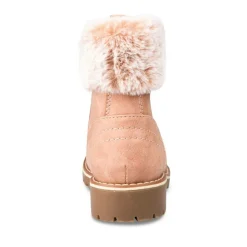 Bottines Fourré ROSE Fille Lacets