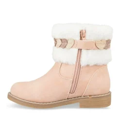 Bottines Fourré ROSE Fille Fermeture éclair