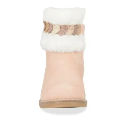Bottines Fourré ROSE Fille Fermeture éclair