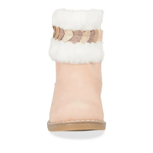 Bottines Fourré ROSE Fille Fermeture éclair