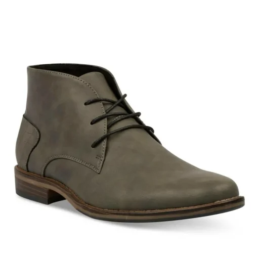 Bottines GRIS Homme Lacets