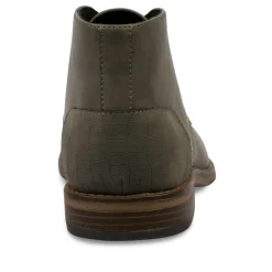 Bottines GRIS Homme Lacets