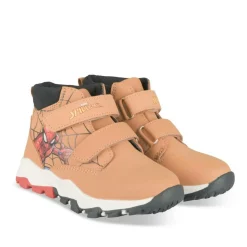 Bottines JAUNE Garçon Motif Uni Scratch