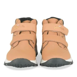 Bottines JAUNE Garçon Motif Uni Scratch