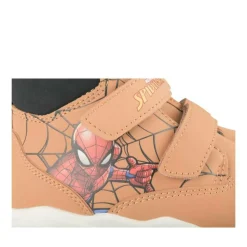 Bottines JAUNE Garçon Motif Uni Scratch
