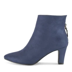 Bottines MARINE Femme Motif Uni Fermeture éclair