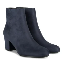 Bottines MARINE Femme Motif Uni Fermeture éclair