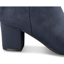 Bottines MARINE Femme Motif Uni Fermeture éclair