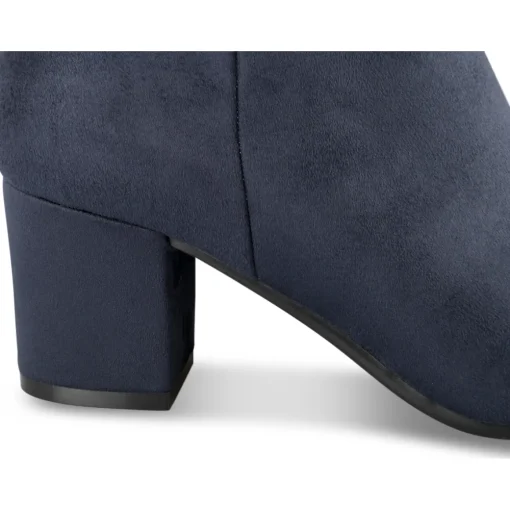 Bottines MARINE Femme Motif Uni Fermeture éclair