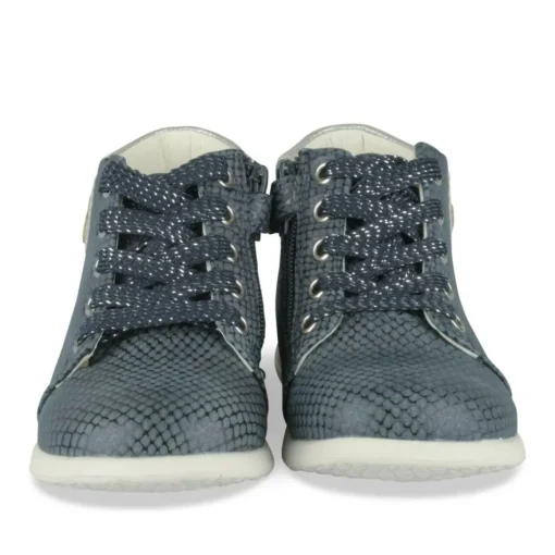 Bottines MARINE Fille Motif Paillettes Lacets