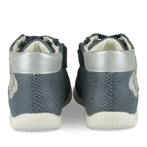 Bottines MARINE Fille Motif Paillettes Lacets