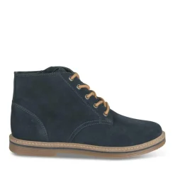 Bottines MARINE Garçon CUIR Motif Uni Lacets
