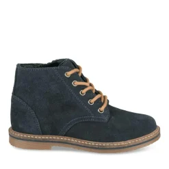 Bottines MARINE Garçon CUIR Motif Uni Lacets