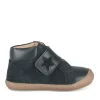 Bottines MARINE Garçon CUIR Motif Uni Scratch