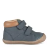 Bottines MARINE Garçon CUIR Motif Uni Scratch