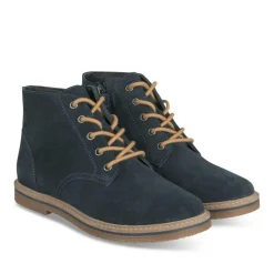 Bottines MARINE Garçon CUIR Motif Uni Lacets