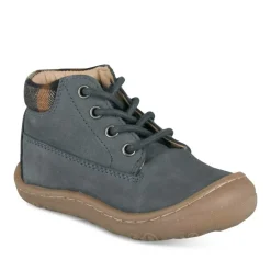 Bottines MARINE Garçon CUIR Motif Uni Lacets