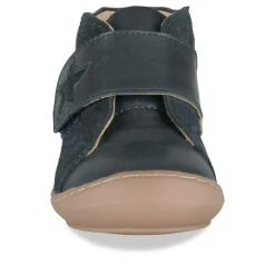Bottines MARINE Garçon CUIR Motif Uni Scratch