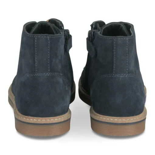 Bottines MARINE Garçon CUIR Motif Uni Lacets
