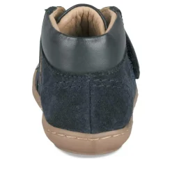 Bottines MARINE Garçon CUIR Motif Uni Scratch
