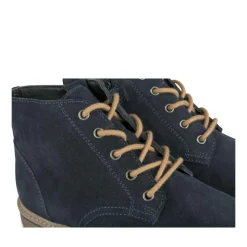 Bottines MARINE Garçon CUIR Motif Uni Lacets