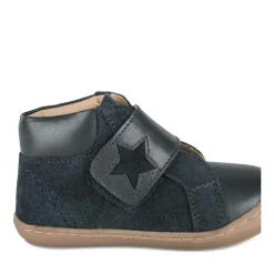 Bottines MARINE Garçon CUIR Motif Uni Scratch