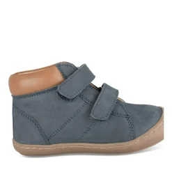Bottines MARINE Garçon CUIR Motif Uni Scratch